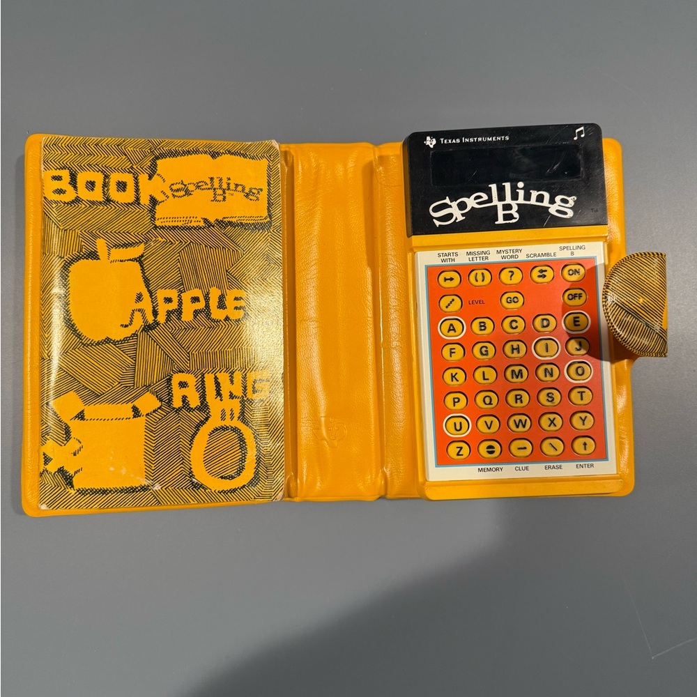 Vintage Texas Instruments Spelling B